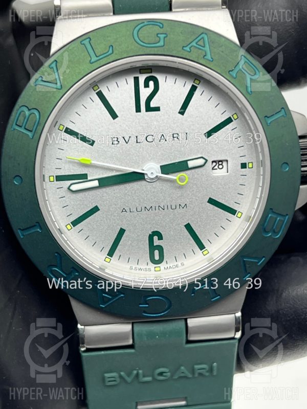 Товар Bvlgari Diagono Aluminium 40mm Art 7722 Фото 5 - Bvlgari Diagono Aluminium 40mm Art 7722