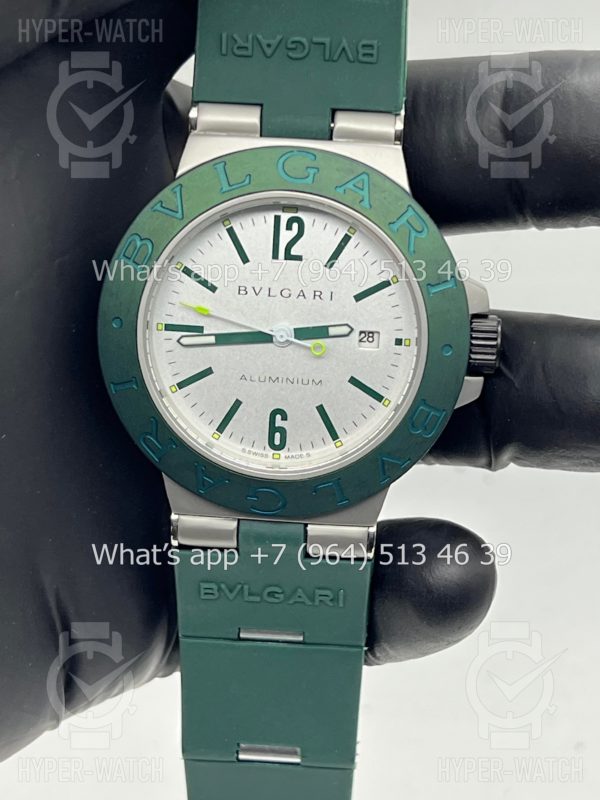 Товар Bvlgari Diagono Aluminium 40mm Art 7722 Фото 6 - Bvlgari Diagono Aluminium 40mm Art 7722