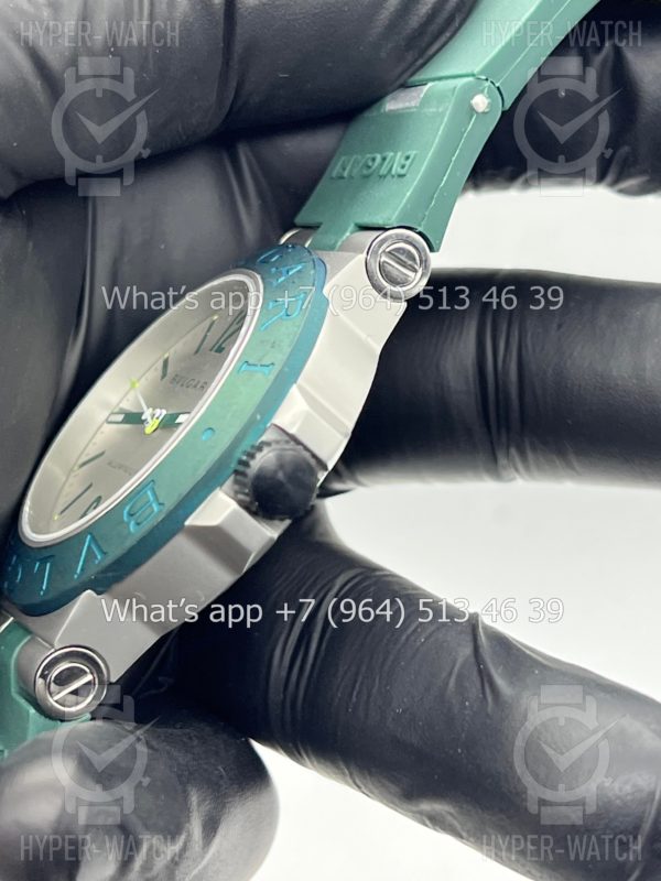 Товар Bvlgari Diagono Aluminium 40mm Art 7722 Фото 8 - Bvlgari Diagono Aluminium 40mm Art 7722