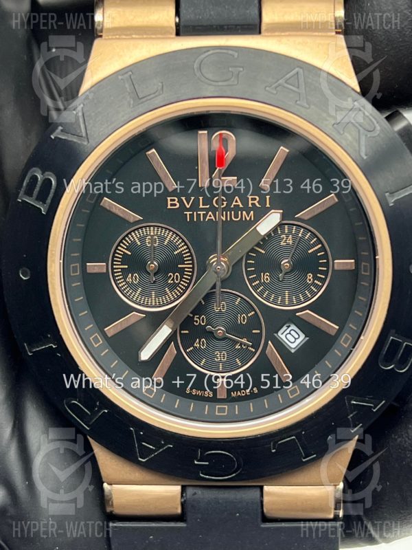 Товар Bvlgari Diagono Titanium 40mm Art 7719 Фото 4 - Bvlgari Diagono Titanium 40mm Art 7719