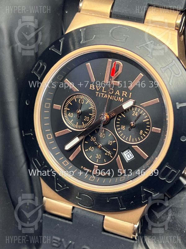 Товар Bvlgari Diagono Titanium 40mm Art 7719 Фото 5 - Bvlgari Diagono Titanium 40mm Art 7719