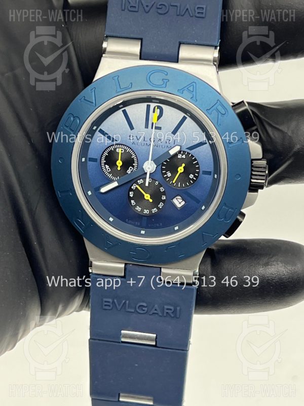 Товар Bvlgari Diagono Aluminium 40mm Art 7720 Фото 5 - Bvlgari Diagono Aluminium 40mm Art 7720