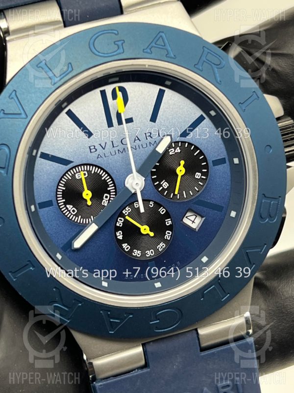 Товар Bvlgari Diagono Aluminium 40mm Art 7720 Фото 6 - Bvlgari Diagono Aluminium 40mm Art 7720