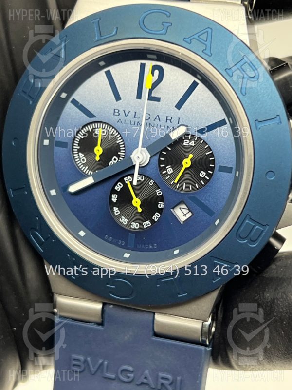 Товар Bvlgari Diagono Aluminium 40mm Art 7720 Фото 8 - Bvlgari Diagono Aluminium 40mm Art 7720