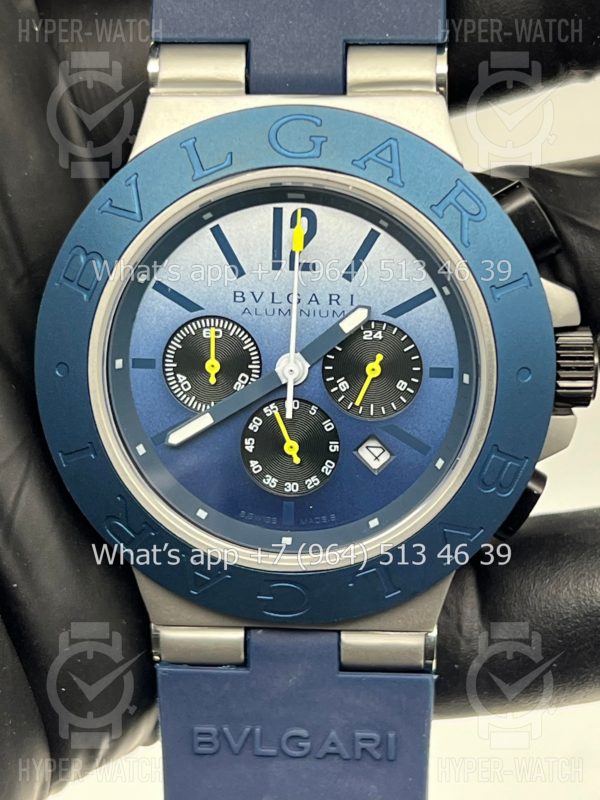 Товар Bvlgari Diagono Aluminium 40mm Art 7720 Фото 9 - Bvlgari Diagono Aluminium 40mm Art 7720