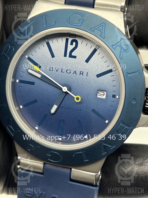 Товар Bvlgari Diagono Aluminium 40mm Art 7723 Фото 4 - Bvlgari Diagono Aluminium 40mm Art 7723