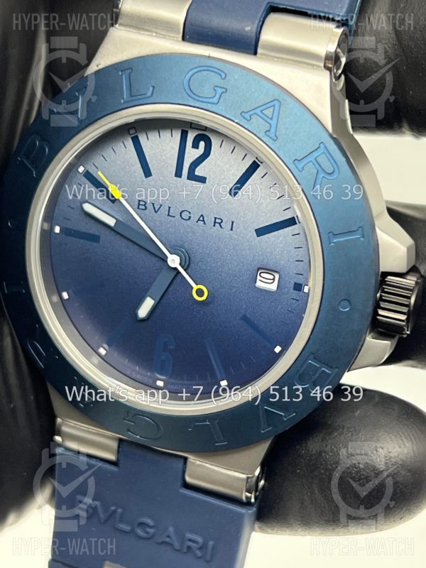 Товар Bvlgari Diagono Aluminium 40mm Art 7723 Фото 6 - Bvlgari Diagono Aluminium 40mm Art 7723
