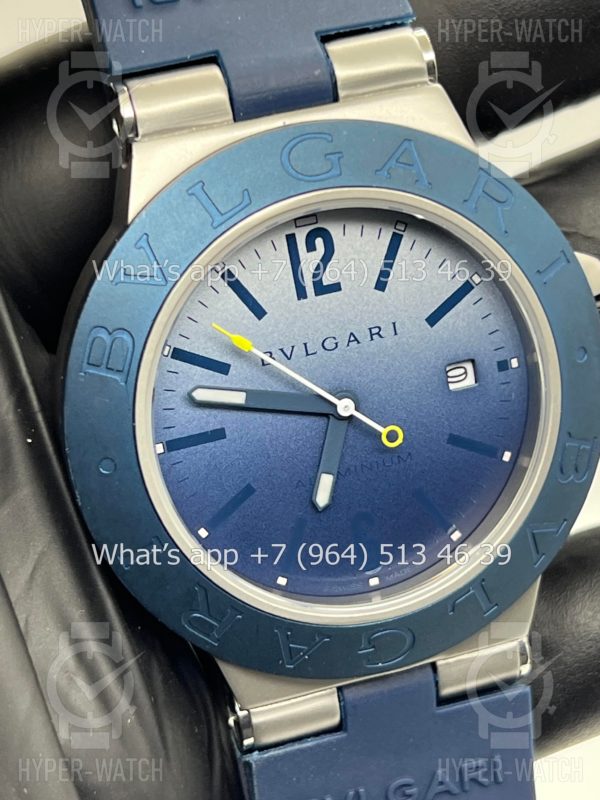 Товар Bvlgari Diagono Aluminium 40mm Art 7723 Фото 7 - Bvlgari Diagono Aluminium 40mm Art 7723