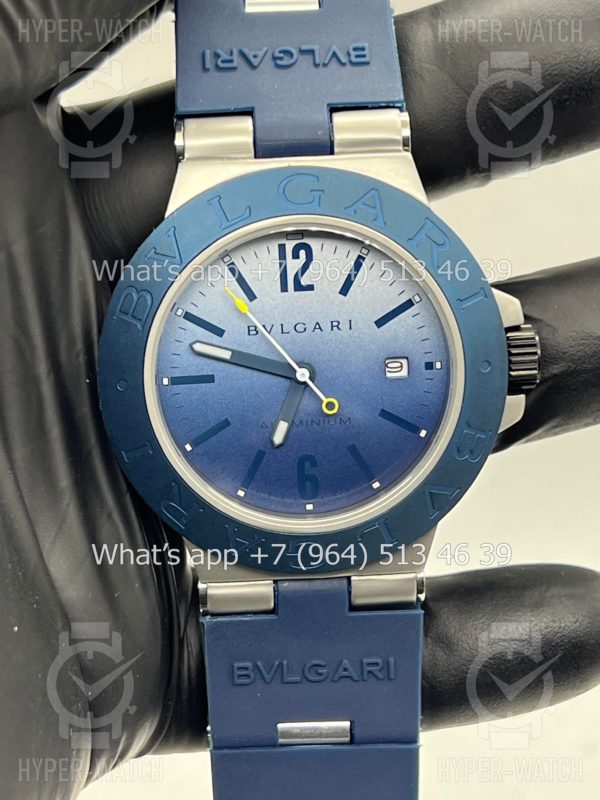 Товар Bvlgari Diagono Aluminium 40mm Art 7723 Фото 8 - Bvlgari Diagono Aluminium 40mm Art 7723