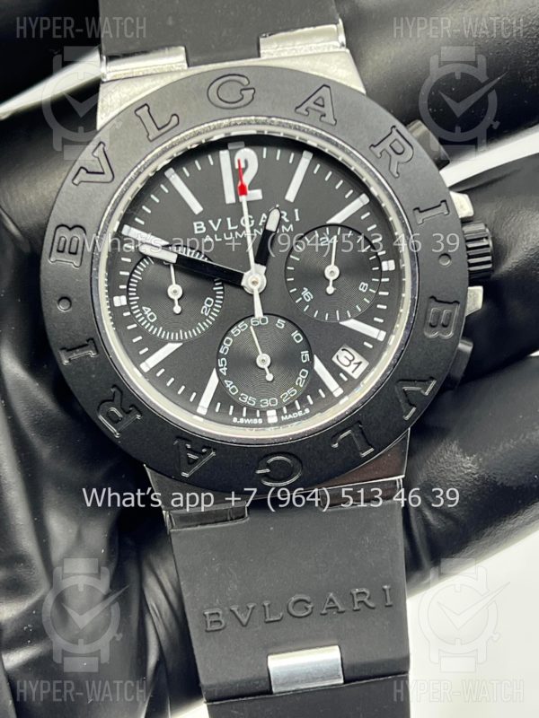 Товар Bvlgari Diagono Aluminium 40mm Art 8240 Фото 4 - Bvlgari Diagono Aluminium 40mm Art 8240