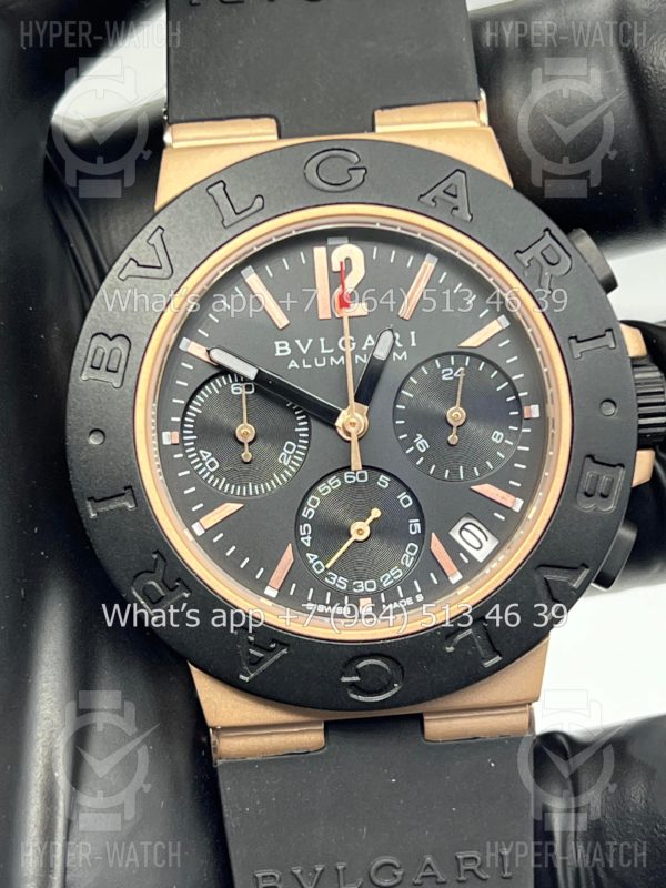 Товар Bvlgari Diagono Aluminium 40mm Art 8241 Фото 2 - Bvlgari Diagono Aluminium 40mm Art 8241