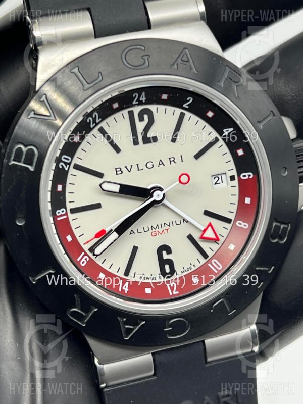 Товар Bvlgari Diagono Aluminium GMT 40mm Art 8245 Фото 6 - Bvlgari Diagono Aluminium GMT 40mm Art 8245