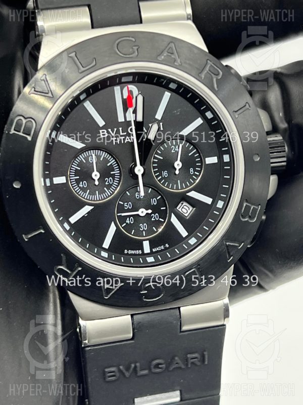 Товар Bvlgari Diagono Titanium 40mm Art 8242 Фото 2 - Bvlgari Diagono Titanium 40mm Art 8242