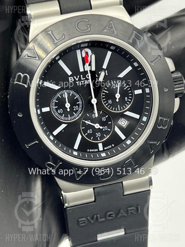 Товар Bvlgari Diagono Titanium 40mm Art 8242 Фото 3 - Bvlgari Diagono Titanium 40mm Art 8242