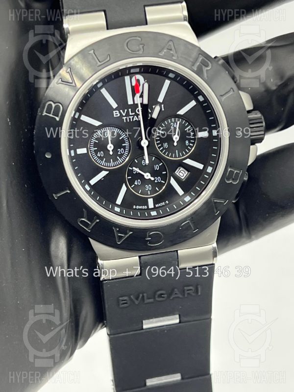 Товар Bvlgari Diagono Titanium 40mm Art 8242 Фото 4 - Bvlgari Diagono Titanium 40mm Art 8242