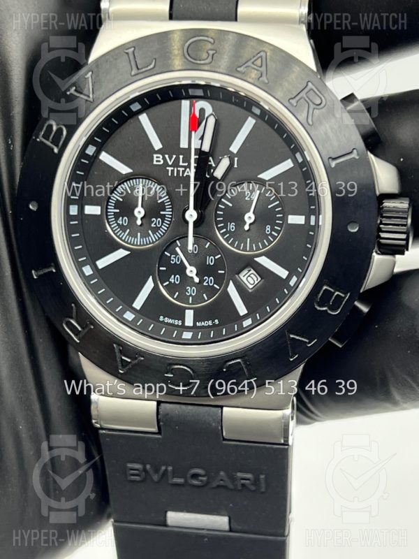 Товар Bvlgari Diagono Titanium 40mm Art 8242 Фото 6 - Bvlgari Diagono Titanium 40mm Art 8242