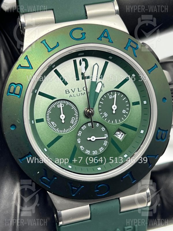 Товар Bvlgari Diagono Aluminium 40mm Art 8243 Фото 3 - Bvlgari Diagono Aluminium 40mm Art 8243