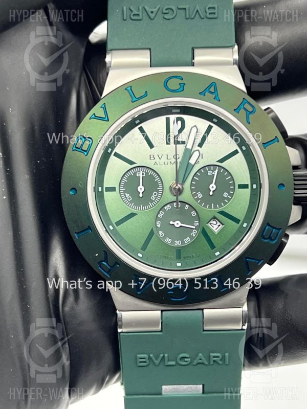 Товар Bvlgari Diagono Aluminium 40mm Art 8243 Фото 4 - Bvlgari Diagono Aluminium 40mm Art 8243