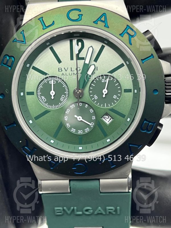 Товар Bvlgari Diagono Aluminium 40mm Art 8243 Фото 7 - Bvlgari Diagono Aluminium 40mm Art 8243
