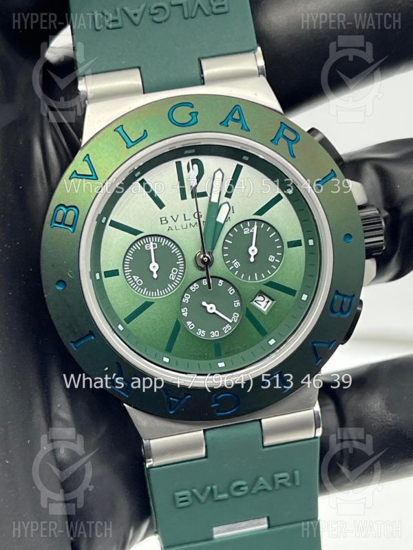 Товар Bvlgari Diagono Aluminium 40mm Art 8243 Фото 8 - Bvlgari Diagono Aluminium 40mm Art 8243