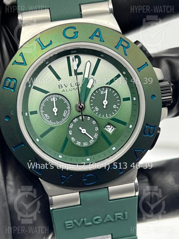 Товар Bvlgari Diagono Aluminium 40mm Art 8243 Фото 9 - Bvlgari Diagono Aluminium 40mm Art 8243