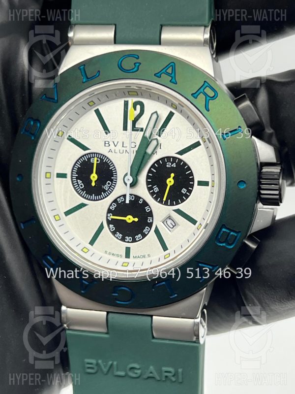 Товар Bvlgari Diagono Aluminium 40mm Art 8244 Фото 3 - Bvlgari Diagono Aluminium 40mm Art 8244