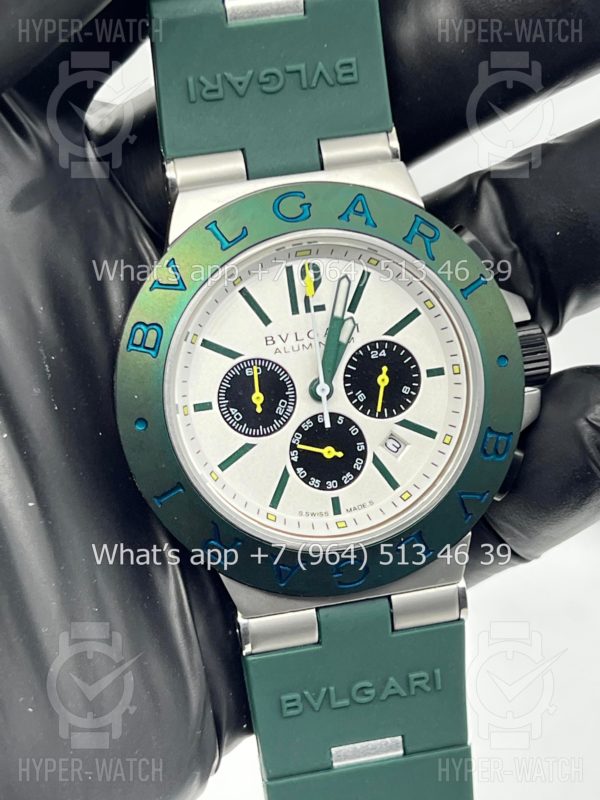 Товар Bvlgari Diagono Aluminium 40mm Art 8244 Фото 6 - Bvlgari Diagono Aluminium 40mm Art 8244