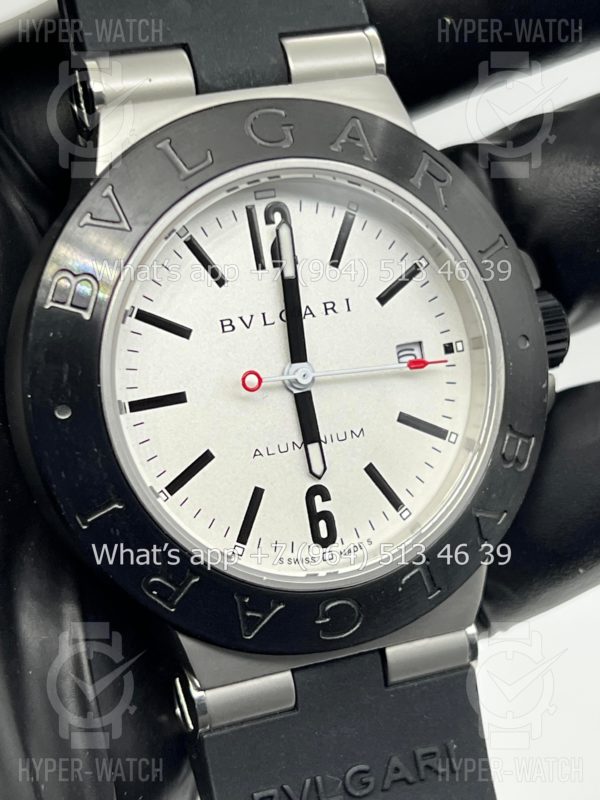 Товар Bvlgari Diagono Aluminium 40mm Art 8247 Фото 2 - Bvlgari Diagono Aluminium 40mm Art 8247