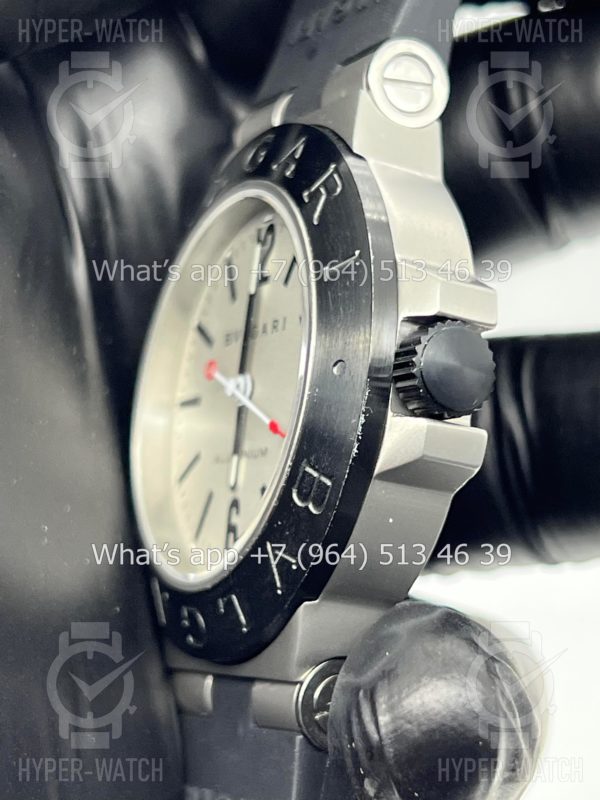 Товар Bvlgari Diagono Aluminium 40mm Art 8247 Фото 4 - Bvlgari Diagono Aluminium 40mm Art 8247