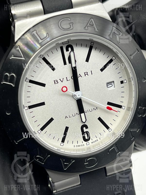 Товар Bvlgari Diagono Aluminium 40mm Art 8247 Фото 7 - Bvlgari Diagono Aluminium 40mm Art 8247
