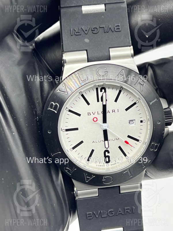 Товар Bvlgari Diagono Aluminium 40mm Art 8247 Фото 8 - Bvlgari Diagono Aluminium 40mm Art 8247