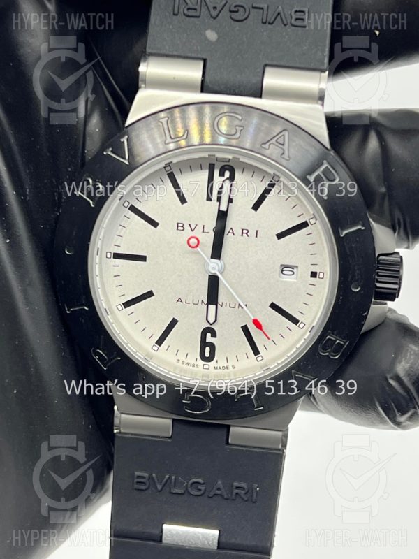 Товар Bvlgari Diagono Aluminium 40mm Art 8247 Фото 9 - Bvlgari Diagono Aluminium 40mm Art 8247