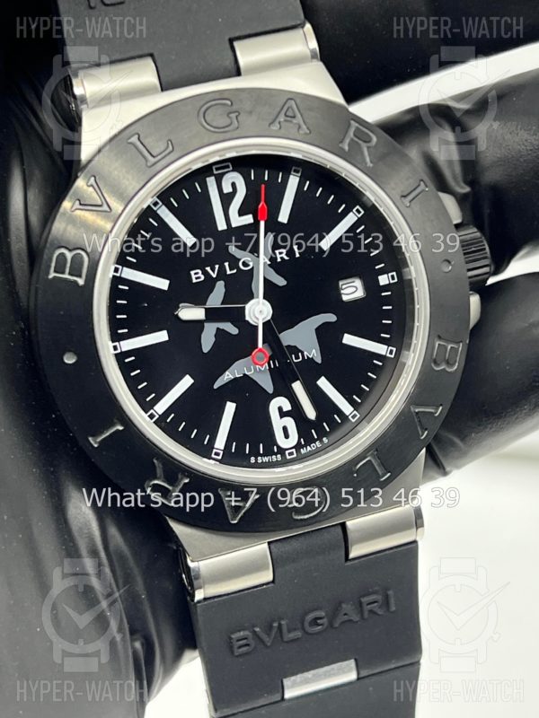 Товар Bvlgari Diagono Aluminium 40mm Art 8248 Фото 2 - Bvlgari Diagono Aluminium 40mm Art 8248