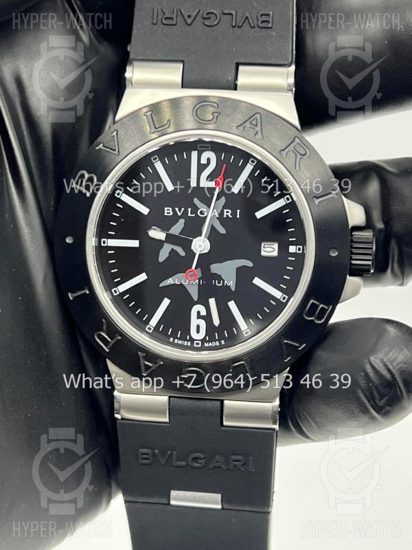 Товар Bvlgari Diagono Aluminium 40mm Art 8248 Фото 4 - Bvlgari Diagono Aluminium 40mm Art 8248