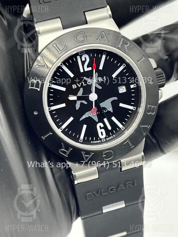Товар Bvlgari Diagono Aluminium 40mm Art 8248 Фото 7 - Bvlgari Diagono Aluminium 40mm Art 8248