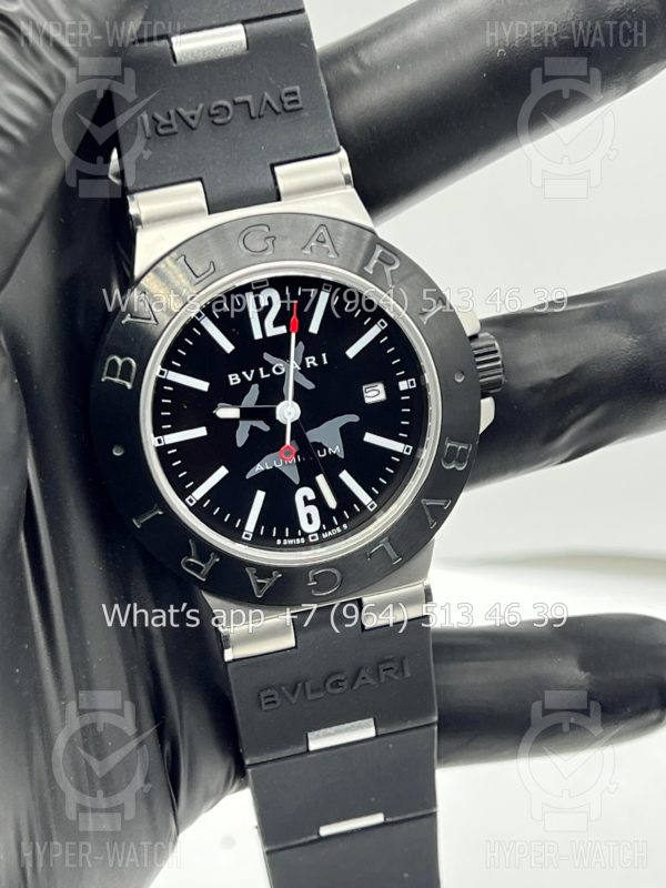 Товар Bvlgari Diagono Aluminium 40mm Art 8248 Фото 8 - Bvlgari Diagono Aluminium 40mm Art 8248