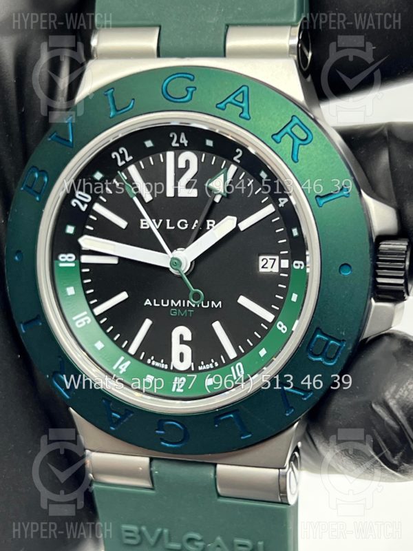 Товар Bvlgari Diagono Aluminium GMT 40mm Art 8249 Фото 5 - Bvlgari Diagono Aluminium GMT 40mm Art 8249