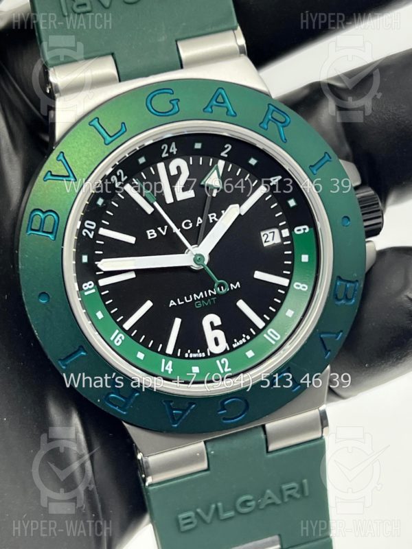 Товар Bvlgari Diagono Aluminium GMT 40mm Art 8249 Фото 7 - Bvlgari Diagono Aluminium GMT 40mm Art 8249