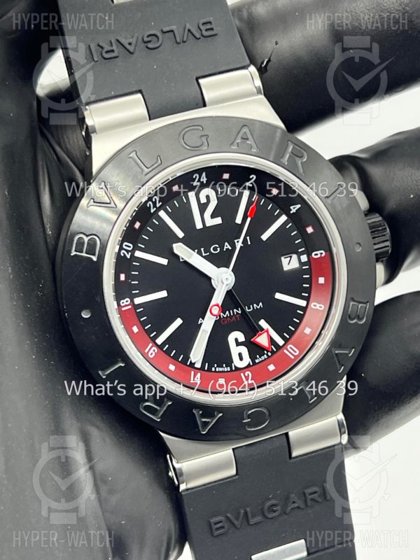 Товар Bvlgari Diagono Aluminium GMT 40mm Art 8250 Фото 2 - Bvlgari Diagono Aluminium GMT 40mm Art 8250
