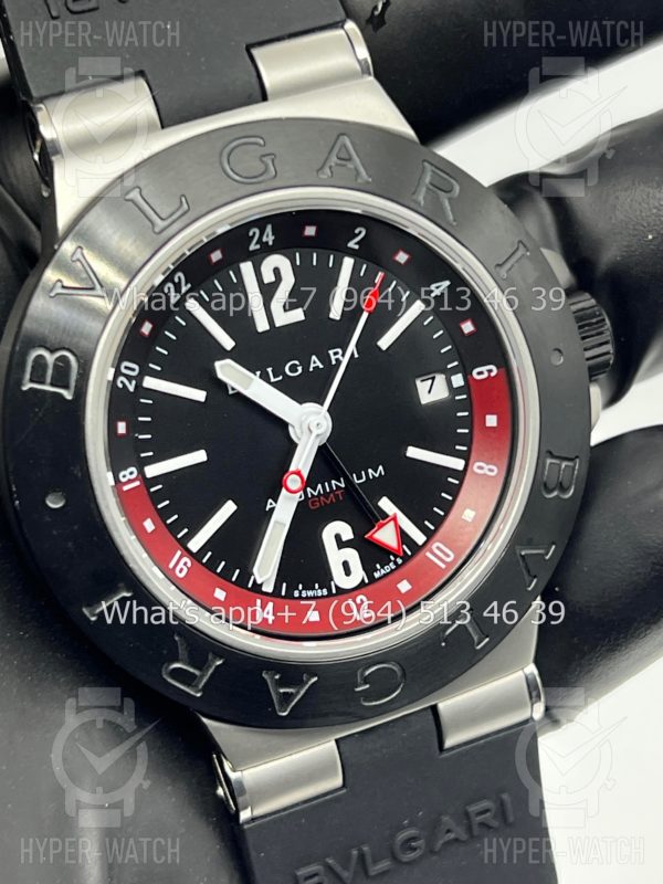Товар Bvlgari Diagono Aluminium GMT 40mm Art 8250 Фото 3 - Bvlgari Diagono Aluminium GMT 40mm Art 8250