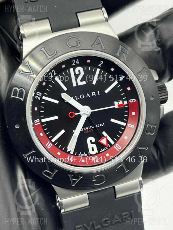 Товар Bvlgari Diagono Aluminium GMT 40mm Art 8250 Фото 8 - Bvlgari Diagono Aluminium GMT 40mm Art 8250