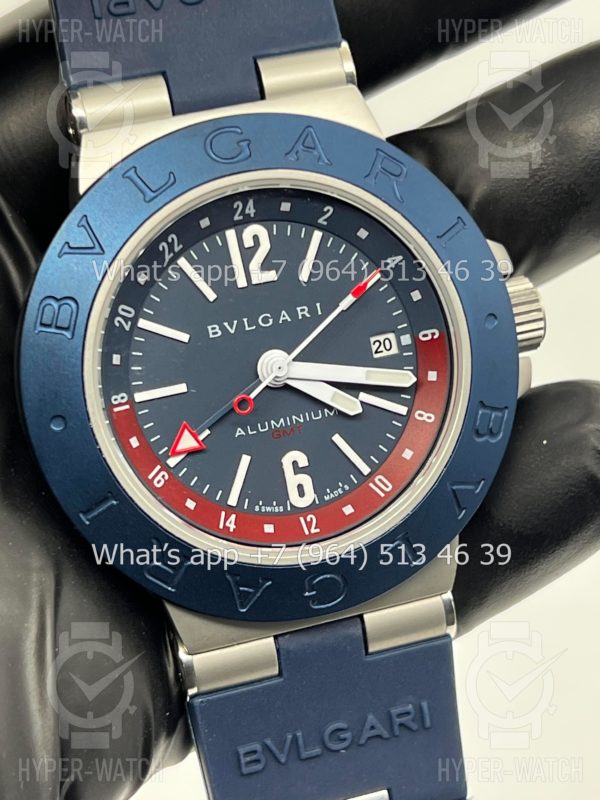 Товар Bvlgari Diagono Aluminium GMT 40mm Art 8251 Фото 2 - Bvlgari Diagono Aluminium GMT 40mm Art 8251
