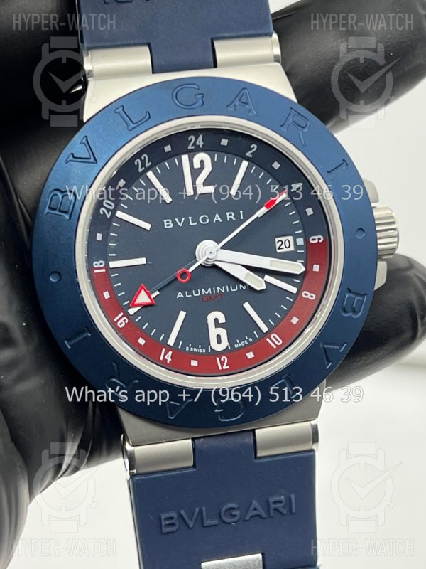 Товар Bvlgari Diagono Aluminium GMT 40mm Art 8251 Фото 9 - Bvlgari Diagono Aluminium GMT 40mm Art 8251