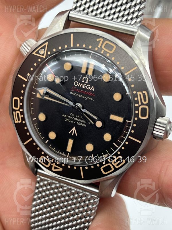 Товар Omega Seamaster Diver 300M 210.90.42.20.01.001 James Bond Titanium Фото 8 - Omega Seamaster Diver 300M 210.90.42.20.01.001 James Bond Titanium