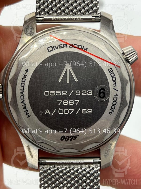 Товар Omega Seamaster Diver 300M 210.90.42.20.01.001 James Bond Titanium Фото 18 - Omega Seamaster Diver 300M 210.90.42.20.01.001 James Bond Titanium