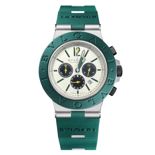 Товар Bvlgari Diagono Aluminium 40mm Art 8244 Фото 1 - Bvlgari Diagono Aluminium 40mm Art 8244