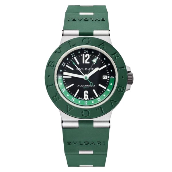Товар Bvlgari Diagono Aluminium GMT 40mm Art 8249 Фото 1 - Bvlgari Diagono Aluminium GMT 40mm Art 8249