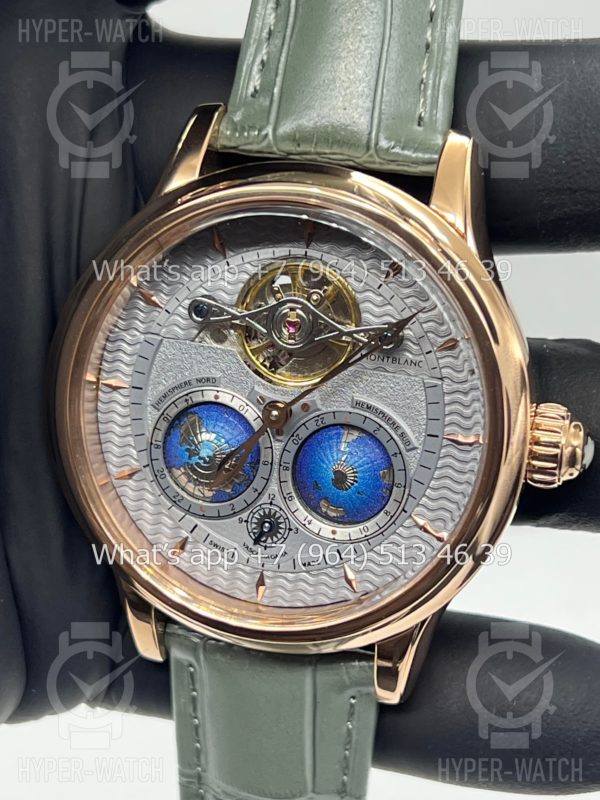 Фото 6 - Montblanc Collection Villeret Tourbillon Cylindrique NightSky Geospheres 44mm Art 8815