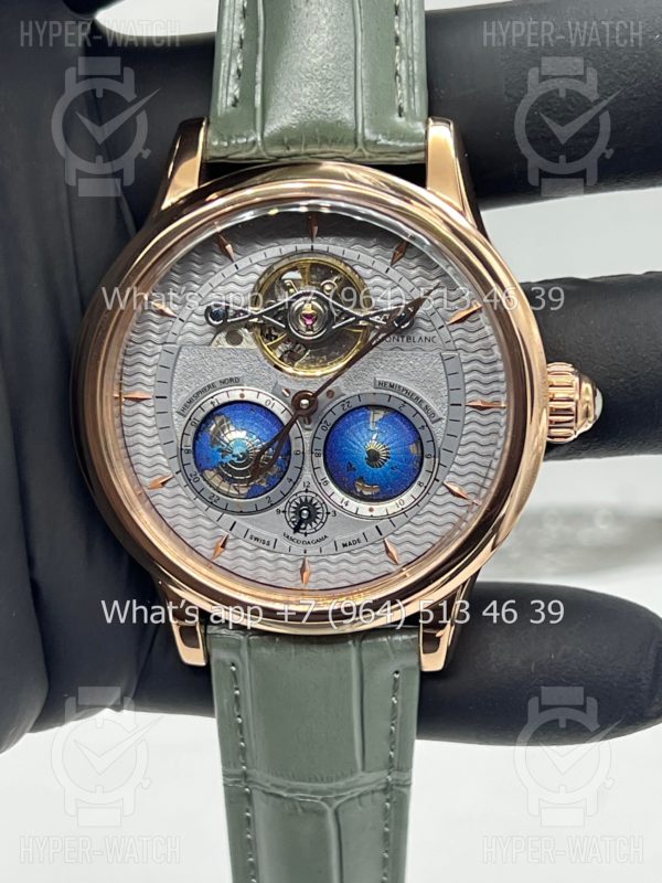 Фото 8 - Montblanc Collection Villeret Tourbillon Cylindrique NightSky Geospheres 44mm Art 8815
