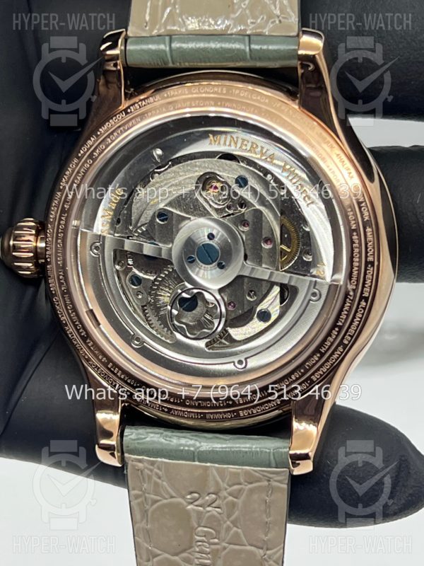 Фото 15 - Montblanc Collection Villeret Tourbillon Cylindrique NightSky Geospheres 44mm Art 8815